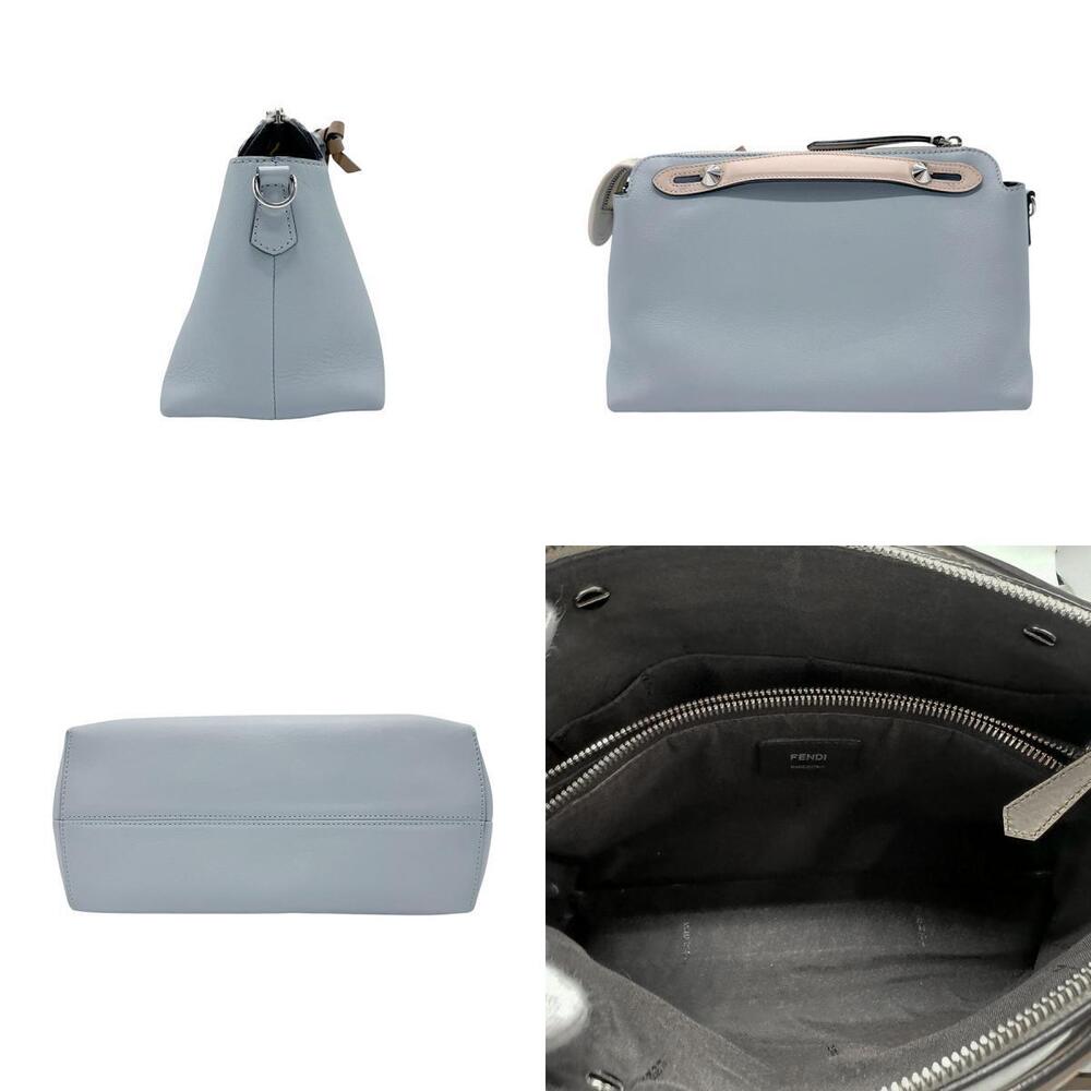 Fendi blue bag the shoulder leather By Way silver